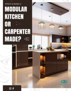 Modular Kitchen Or Carpenter Made