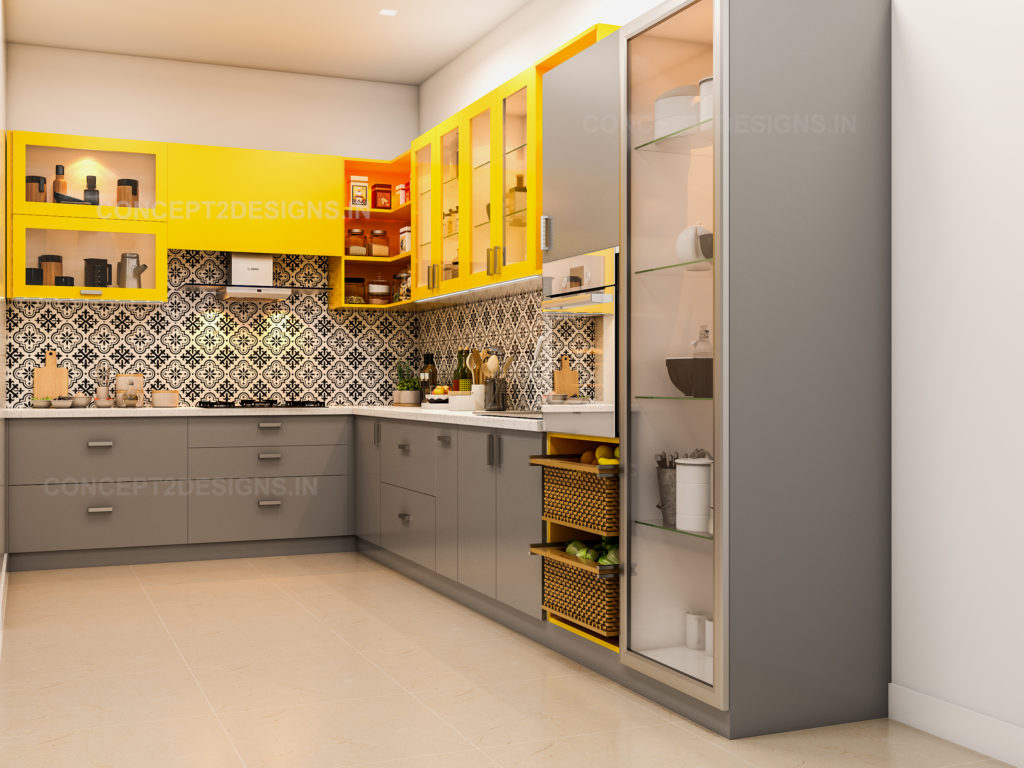 How to make the most of the L-shaped Kitchen