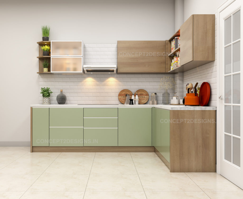 How to make the most of the L-shaped Kitchen