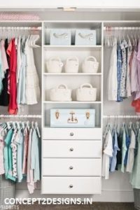 Kids bedroom closet