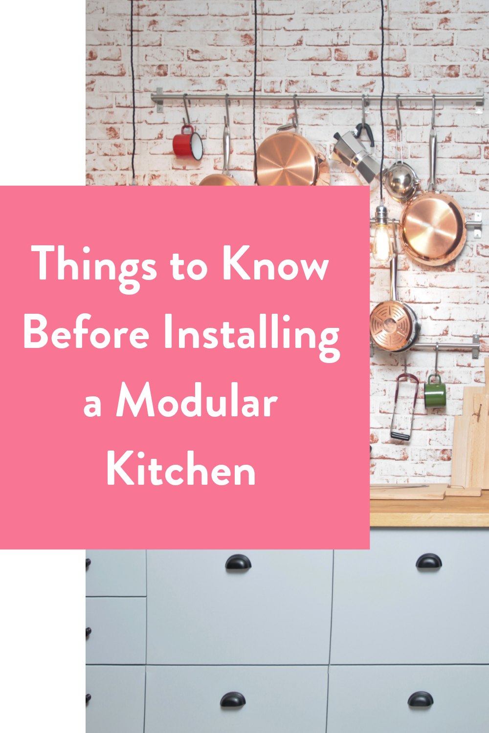 5 Things to Know Before Installing a Modular Kitchen
