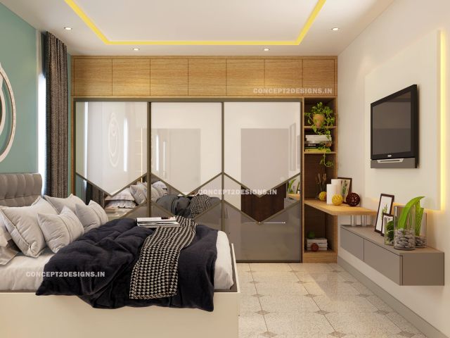 Dream Bedrooms Bangalore | Award-Winning Bedroom Interior Design by C2D ...