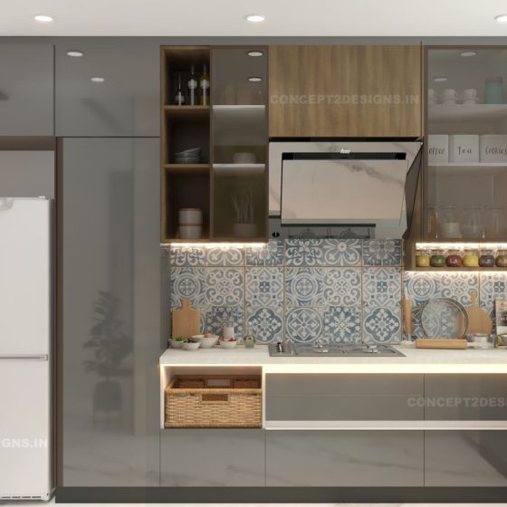 kitchen view 2WL interior design portfolio